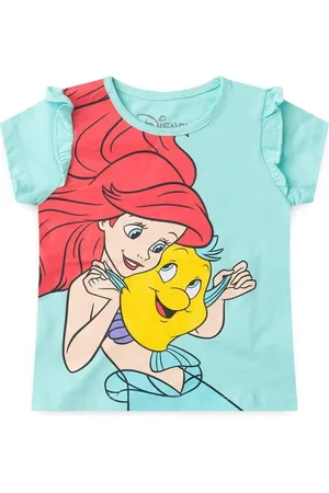 Disney Infantil - Camiseta Menina Ariel