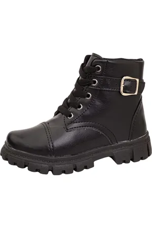 Angipé Infantil - Coturno Feminino Bota Menina Bota Coturno Moda