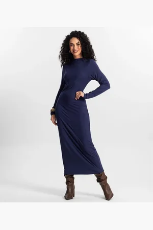 Rovitex Vestido Manga Longa Feminino
