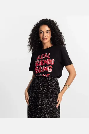 Rovitex T-Shirt Feminina Estampada