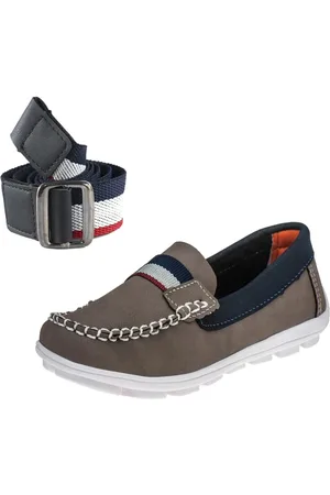 Minipasso Infantil - Kit Mocassim com Cinto Menino Combo Casual Masculino