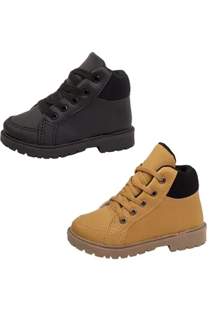 Minipasso Infantil - Kit 2 Pares Bota Masculina Coturno Menino
