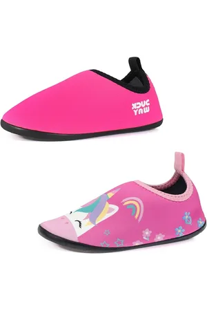 Angipé Infantil - Combo 2 Pares Sapatilha Menina Sapatilha Aquatica Antiderrapante Piscina