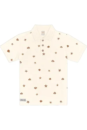 TRICK NICK Infantil - Camisa Polo Estampada