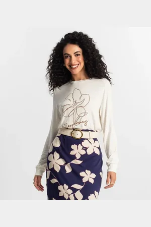 Rovitex Blusa Manga Longa Feminina