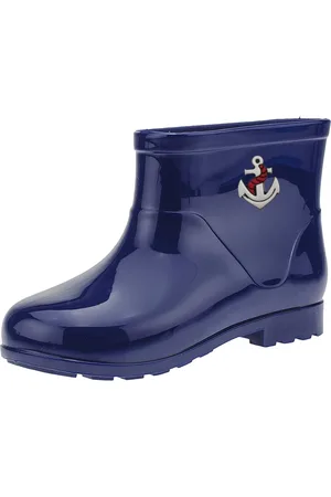 Minipasso Infantil - Galocha Masculina Bota Galocha Marinheiro Azul Marinho