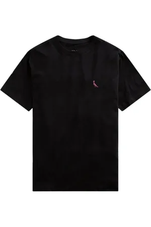 Reserva Camiseta Pica Pau Bordado Violeta Preto