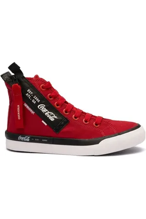 Coca Cola Shoes Tênis Coca-Cola Shoes Atlanta Hype Zipper