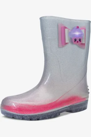 Pópidí Infantil - Bota Galocha Feminina Pópidi Cupcake Glitter