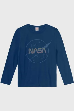 Brandili Infantil - Camiseta Manga Longa Nasa
