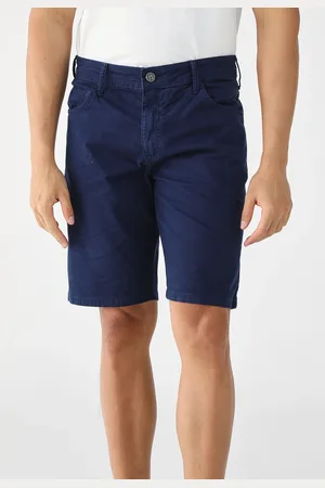 Colcci Bermuda Sarja Reta Davi Azul-Marinho