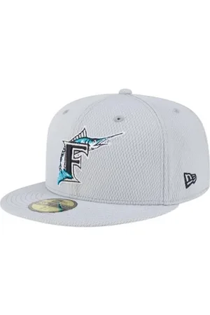 New Era Boné 59fifty Florida Marlins Aba Reta Fitted