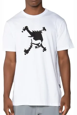 Oakley Camiseta Heritage Skull WT25 Masculina White