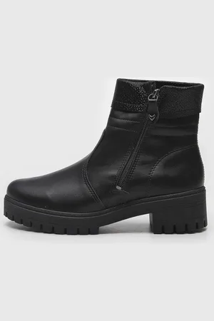 MISSISSIPI Bota Cano Curto Preta