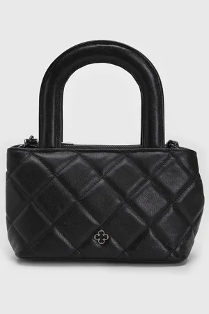 CAPODARTE Bolsa Tiracolo Alça Dupla Preta