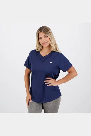 Fila Camiseta Basic Sports Polygin Feminina Marinho