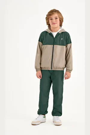 Onda Marinha Infantil - Conjunto Jaqueta e Calça Tactel Masculino