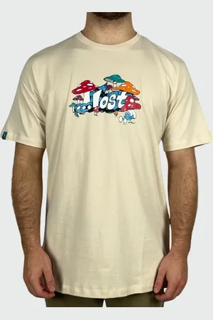 Lost Camiseta Mushroom Smurfs