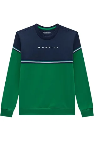 Onda Marinha Infantil - Casaco Moletom Masculino