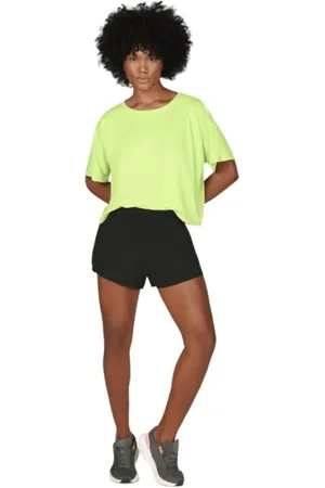 LUPO Short Sport Feminino Basic Run Poliéster 76448 TURQUESA M
