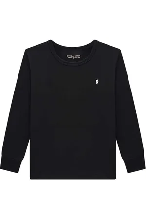 Onda Marinha Infantil - Camiseta Térmica Manga Longa
