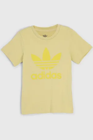 adidas Camiseta Trefoil Amarela