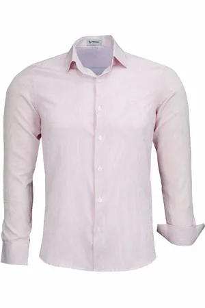 Amil Camisa Manga Longa Loan Modelagem Slim Tecido Com Elastano Não Amassa 1876