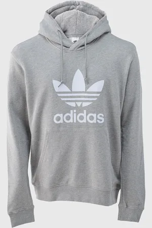 adidas Blusa de Moletom Fechada Trefoil com Capuz