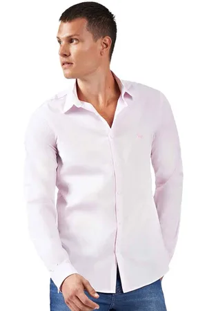 Acostamento Camisa Listrada Wht O23 Masculino
