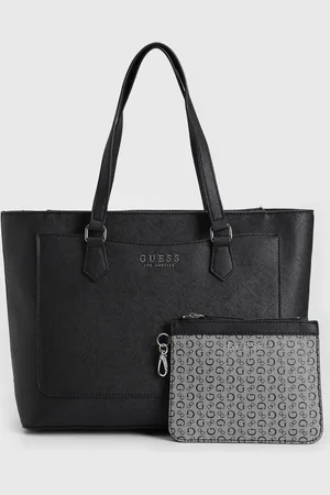 Guess Bolsa Tiracolo Com Carteira Preta