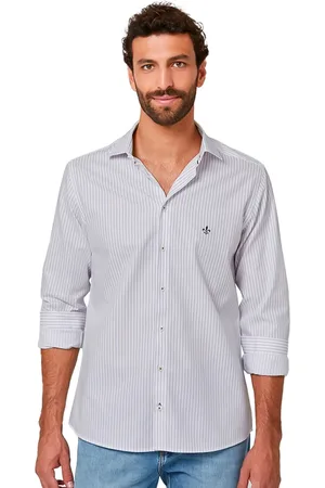 Dudalina Camisa Slim Egyptian Cotton In24 Masculino