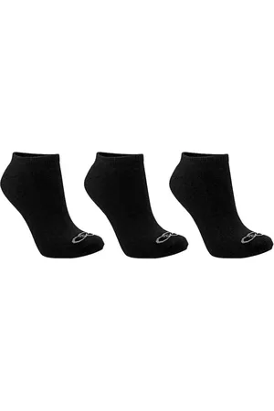 OLYMPIKUS Meia Cano Invis\u00edvel 3 Pares Oimsa81924 Preto