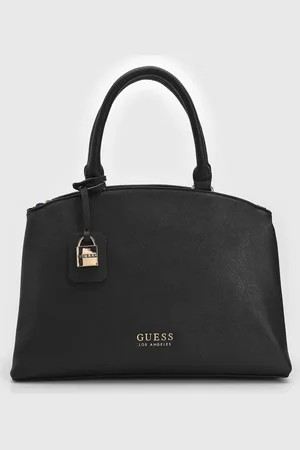 Guess Bolsa Tiracolo Alça Dupla Preta