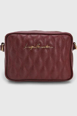 Luiza Barcelos Bolsa Transversal Alça Ajustável Bordô