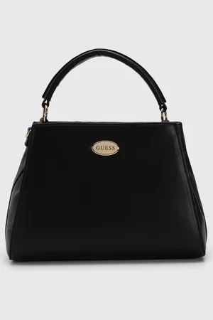 Guess Bolsa Tiracolo Alça Dupla Preta