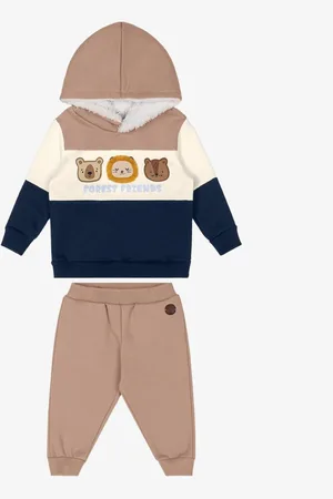 TRICK NICK Infantil - Conjunto Blusão Com Capuz e Calça