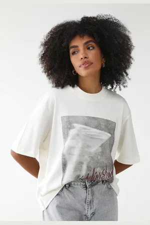 John John Camiseta Reta Drink Off-White