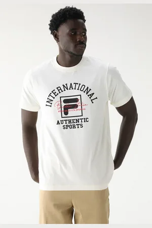Fila Camiseta Reta Logo Off-White