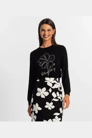 Rovitex Blusa Manga Longa Feminina