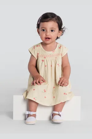 Brandili Infantil - Vestido Menina De Cerejinhas Baby