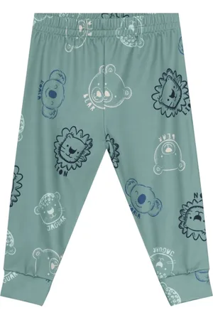 Brandili Infantil - Calça Jogger Unissex De Bichinhos Térmica Baby