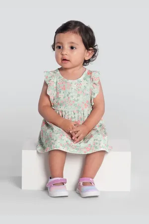 Brandili Infantil - Vestido Menina De Florzinhas Baby