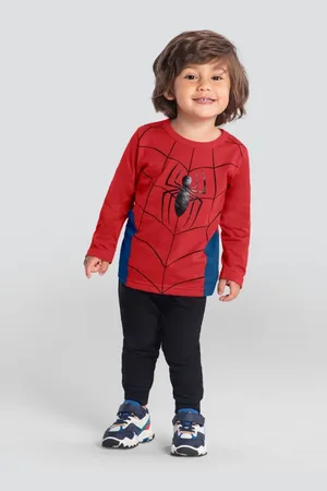 Brandili Infantil - Camiseta Menino Do Homem-Aranha Em Gel