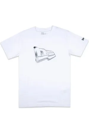 New Era Camiseta Feminina Regular Branded Flag