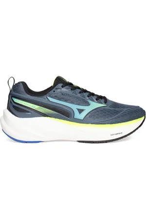 Mizuno Infantil - Tênis Juvenil Space 5 JR Marinho/Verde