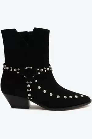 Schutz Bota Western Camurça Preta