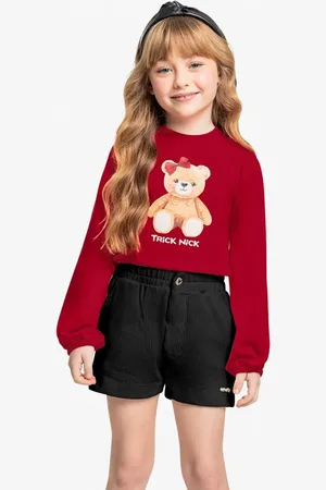 TRICK NICK Infantil - Conjunto Blusa Com Shorts
