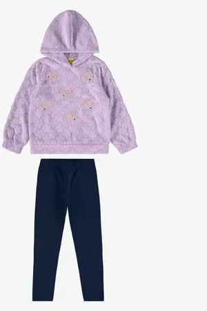 Rovitex Kids Infantil - Conjunto Blusão Com Legging Rovi