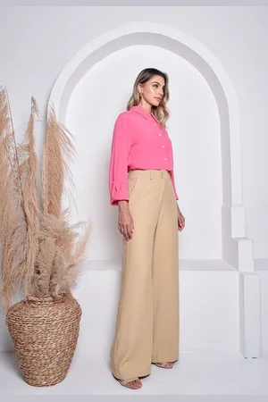 Crorela Calça Pantalona