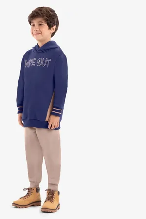 Rovitex Kids Infantil - Conjunto Blusão Com Capuz E Calça Rovi